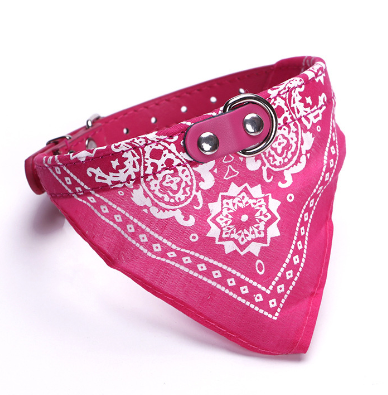 Small Pet Collar PU Adjustable Leather Scar - Fun Gifts & More