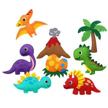 Children's Small Animal Educational Handmade Toys, Felt Cloth Sewing Creative Toys, DIY Homemade Toy Set - Fun Gifts & More