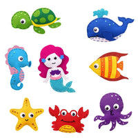 Children's Small Animal Educational Handmade Toys, Felt Cloth Sewing Creative Toys, DIY Homemade Toy Set - Fun Gifts & More