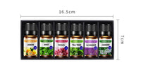 Aromatherapy Oil Single Square Essential Oil Kit 10ml Lavender Rose Plant Massage Essential Oil - Fun Gifts & More