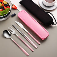 Stainless Steel Portable Gift Cutlery Set - Fun Gifts & More