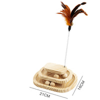 Solid Wood Cat Toys - Fun Gifts & More