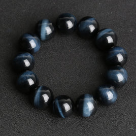 Natural South African Blue Tiger Eye Bracelet Natural Tiger Eye - Fun Gifts & More