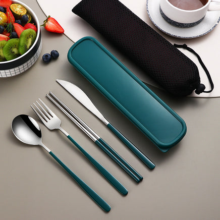 Stainless Steel Portable Gift Cutlery Set - Fun Gifts & More