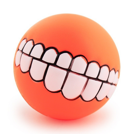 Pet Ball Teeth Silicon Chew Toys for Large Breeds - Fun Gifts & More