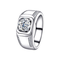 S925 Fashion High-grade Irregular White Zircon Ring - Fun Gifts & More