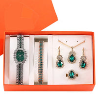 Quartz Watch Earrings Gift Box Set - Fun Gifts & More