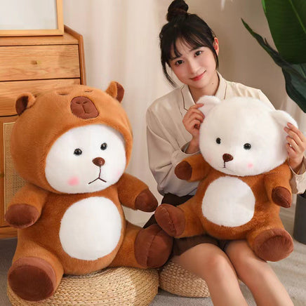 Cute Internet Celebrity Capybara Transformation Bear Plush Toy - Fun Gifts & More