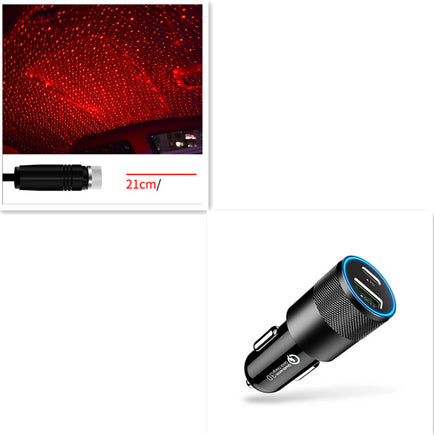 Star Light Projector Party Lights USB LED Light Interior Lighting LED Interior Car Lights Starry Sky Galaxy Night Lights - Fun Gifts & More