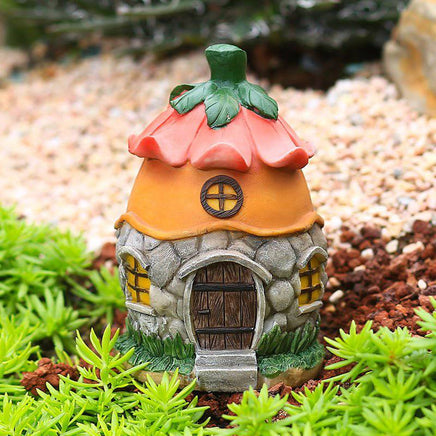 Garden Mushroom Flower Pine Nut House Ornament - Fun Gifts & More