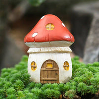 Garden Mushroom Flower Pine Nut House Ornament - Fun Gifts & More