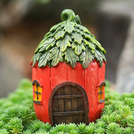 Garden Mushroom Flower Pine Nut House Ornament - Fun Gifts & More