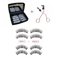 magnetic eyelashes with applicator Dual Magnetic False Lashes Reusable Natural Look - Fun Gifts & More