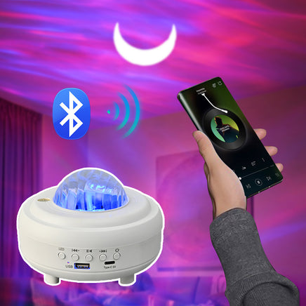 Galaxy Star Projector Bluetooth LED Night Light Starry Sky Projector Night Lamp Room Decor Kids Christmas Birthday Gift - Fun Gifts & More