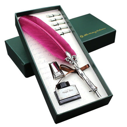 Household Simple Feather Pen Gift Set - Fun Gifts & More