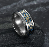 Basilisk Scale Wedding Ring - Fun Gifts & More