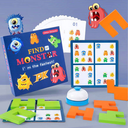 Children's Wooden Find Game Logical Thinking Concentration - Fun Gifts & More