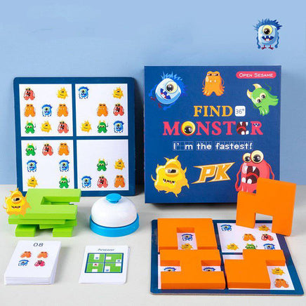 Children's Wooden Find Game Logical Thinking Concentration - Fun Gifts & More