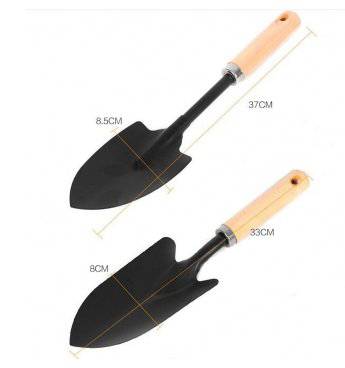 Garden Garden Tools Wooden Handle Rake Five Tooth Rake - Fun Gifts & More