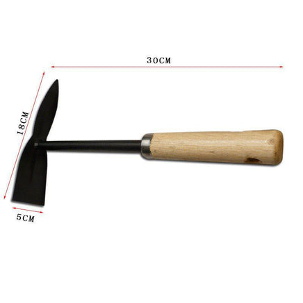 Garden Garden Tools Wooden Handle Rake Five Tooth Rake - Fun Gifts & More