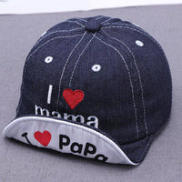 Embroidered Baby Sun Hat Printing Love Baby Sun Hat - Fun Gifts & More