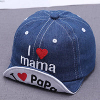 Embroidered Baby Sun Hat Printing Love Baby Sun Hat - Fun Gifts & More