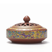 Ceramic Cloisonne Incense Burner, Backward Incense Burner, Incense Channel Enamel - Fun Gifts & More