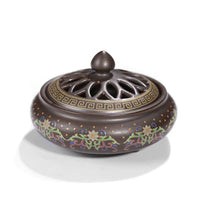 Ceramic Cloisonne Incense Burner, Backward Incense Burner, Incense Channel Enamel - Fun Gifts & More