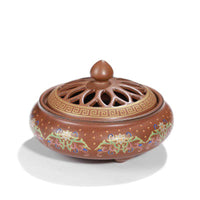 Ceramic Cloisonne Incense Burner, Backward Incense Burner, Incense Channel Enamel - Fun Gifts & More