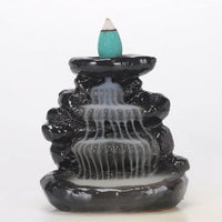 Bergamot Rockery Incense Burner Ceramic Incense Road - Fun Gifts & More