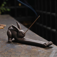 Creative Frog Rabbit Kangaroo Kitten Incense Burner Incense Holder Incense Burner - Fun Gifts & More