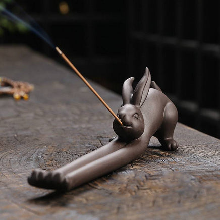 Creative Frog Rabbit Kangaroo Kitten Incense Burner Incense Holder Incense Burner - Fun Gifts & More