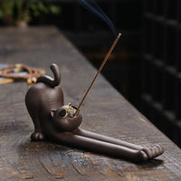 Creative Frog Rabbit Kangaroo Kitten Incense Burner Incense Holder Incense Burner - Fun Gifts & More