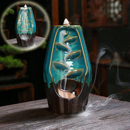 Double-sided Incense Reflow Incense Burner Ceramic Crafts - Fun Gifts & More