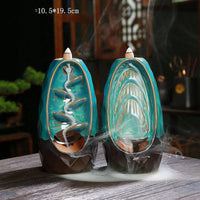 Double-sided Incense Reflow Incense Burner Ceramic Crafts - Fun Gifts & More