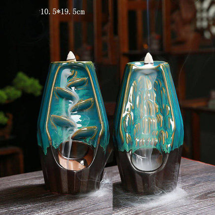 Double-sided Incense Reflow Incense Burner Ceramic Crafts - Fun Gifts & More