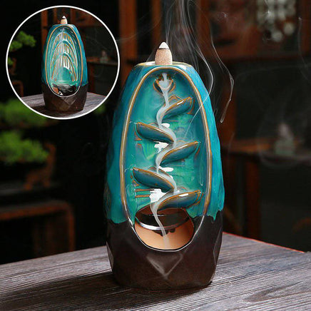 Double-sided Incense Reflow Incense Burner Ceramic Crafts - Fun Gifts & More