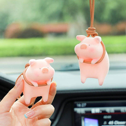 Lucky Piglet Car Pendant - Fun Gifts & More