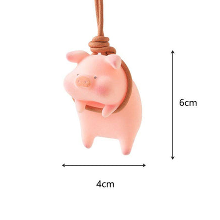 Lucky Piglet Car Pendant - Fun Gifts & More