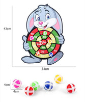 Children's Cartoon Animal Dart Board - Fun Gifts & More