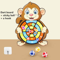 Children's Cartoon Animal Dart Board - Fun Gifts & More