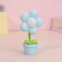 Mini Flower Small Night Lamp Cute Atmosphere Bedside Creative Home Decor Bedroom Ambient Lights - Fun Gifts & More