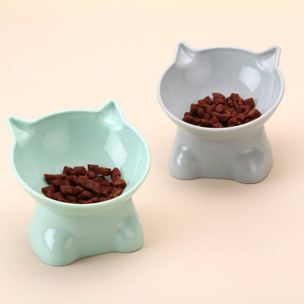 Cute Elevated cat bowls- Fun Gifts & More