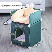 Winter Pet House Bed - Fun Gifts & More