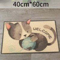 Pet Cat Dog Panda Giraffe Welcome Mat - Fun Gifts & More