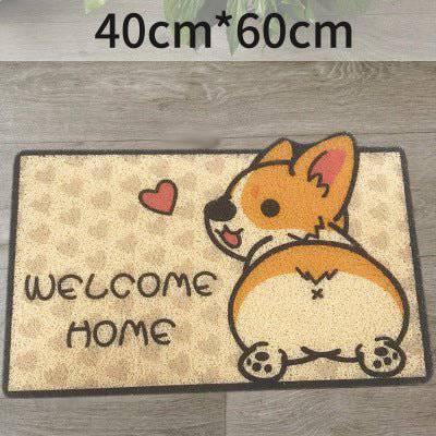 Pet Cat Dog Panda Giraffe Welcome Mat - Fun Gifts & More