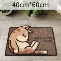 Pet Cat Dog Panda Giraffe Welcome Mat - Fun Gifts & More