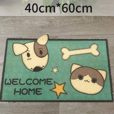 Pet Cat Dog Panda Giraffe Welcome Mat - Fun Gifts & More