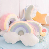 Candy Rainbow Pillow Cushion - Fun Gifts & More