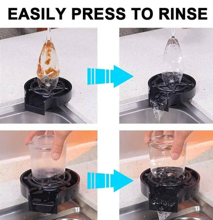 Glass Rinser for Kitchen Sink Automatic Cup Washer - Fun Gifts & More